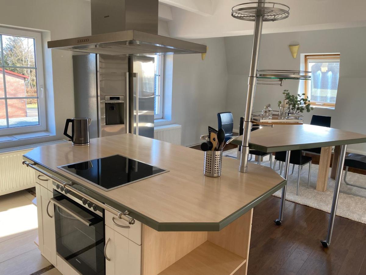 Stilvolle Ferienwohnung in der Nähe von Schwerin Dummer Exterior foto